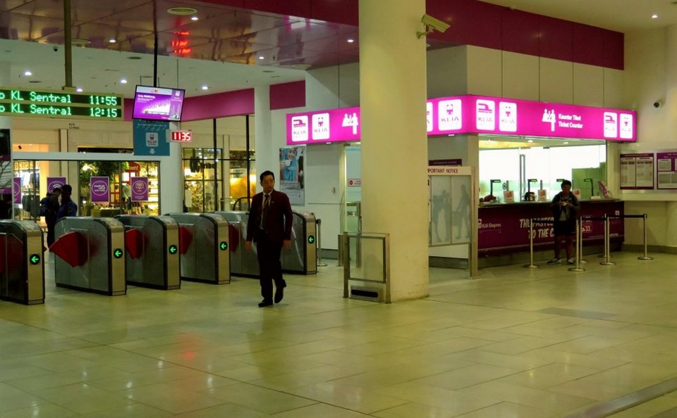 KLIA Express booth