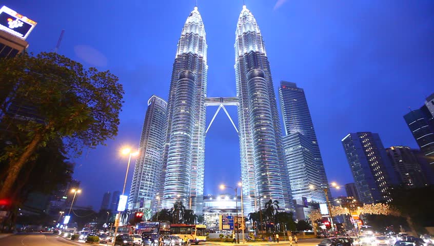 Petronas at night