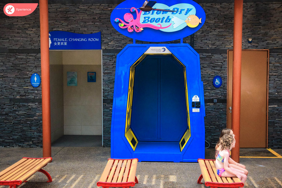 Some superb facilities in Adventure Cove