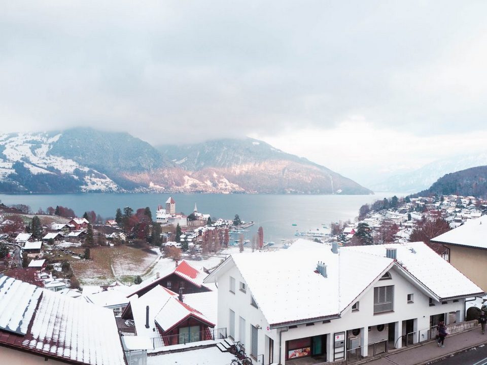 Spiez lakeside