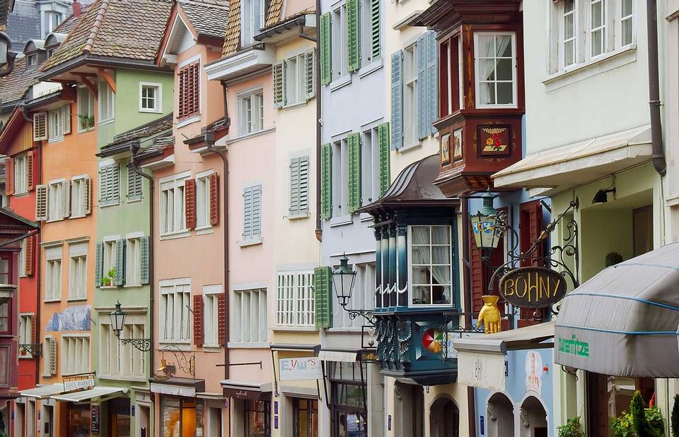 Zurich the old town