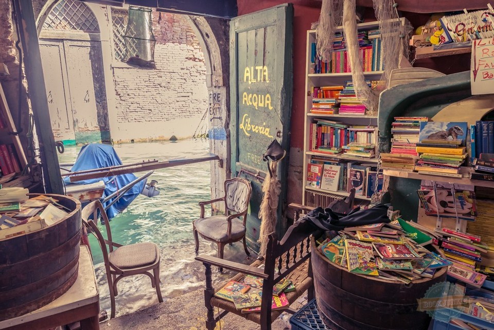 Bookstore in Venice