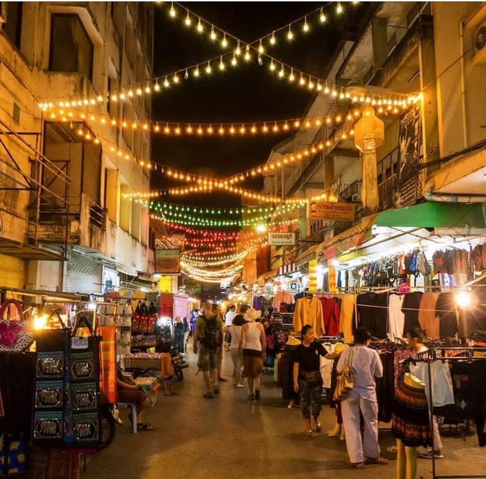 Chiang Rai's night market, Chiang Rai, thailand