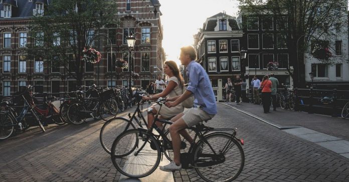 cycling around amsterdam.1