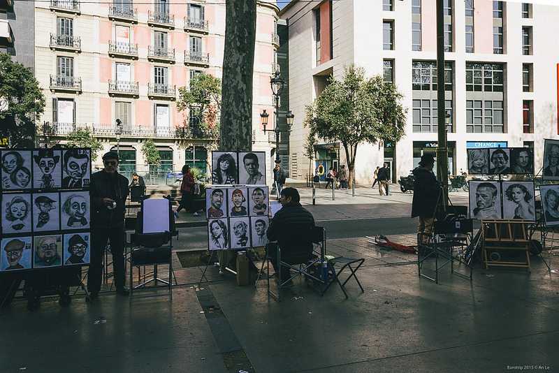 Las Ramblas Boulevard (1)
