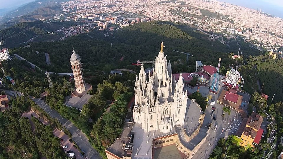 Tibidabo hill