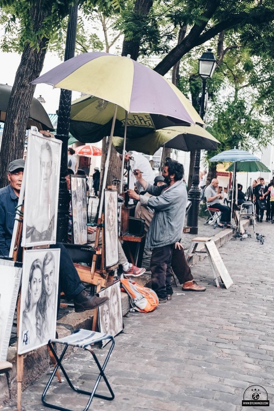 montmartre hill artist street (5)
