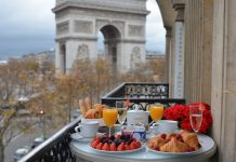 Hotel Splendid Etoile Paris review — Once luxurious in Splendid Etoile Hotel Paris France with stunning view of Arc de Triomphe