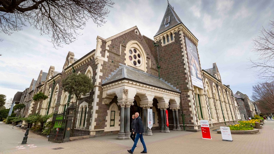 CANTERBURY MUSEUM ON ROLLESTON AVENUE CENTRAL CITY TOURISTS TOURISM