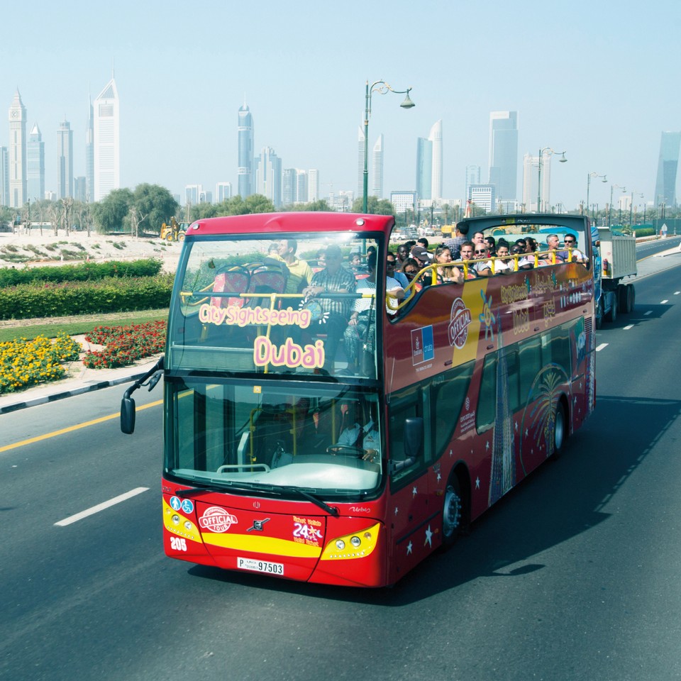 dubai sightseeing bus