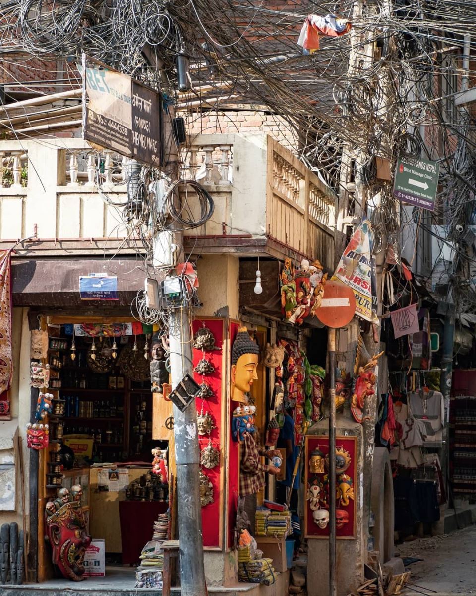 nepal souvenir shop