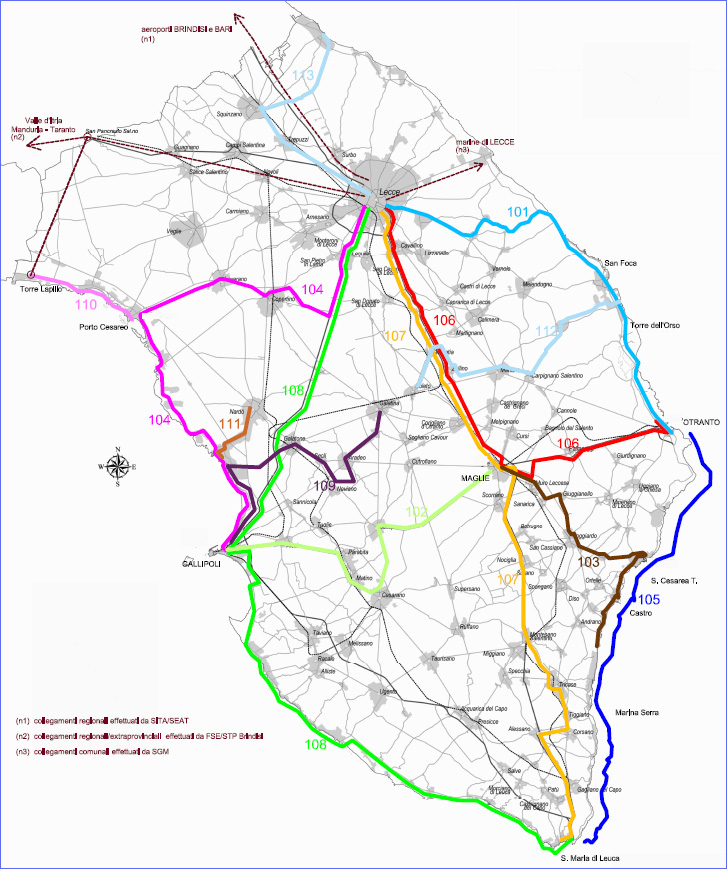 salento bus routes