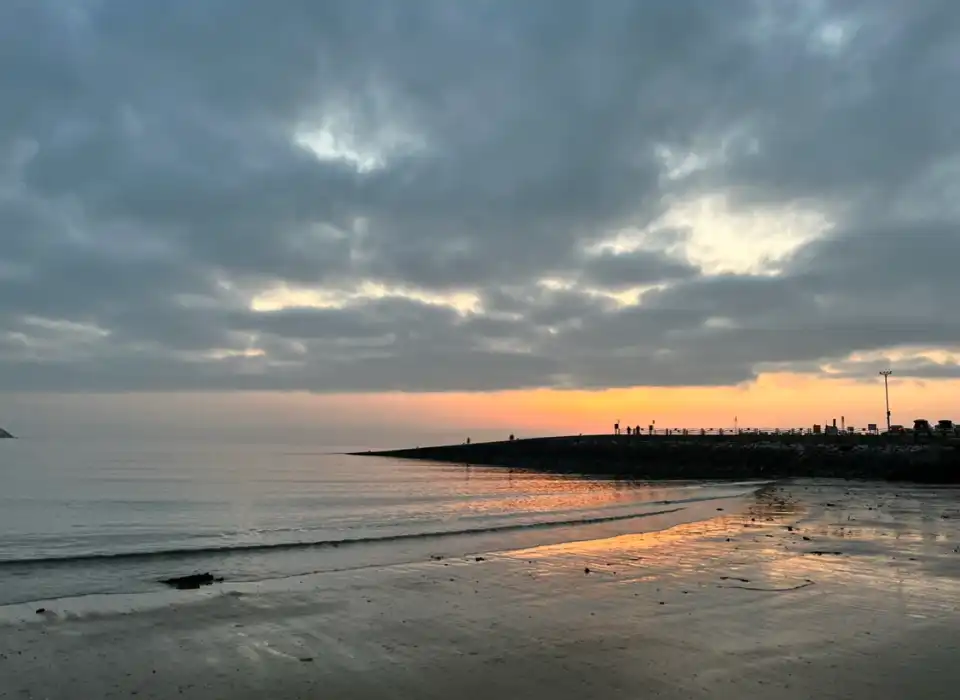 Sunset on the Eurwang Sea