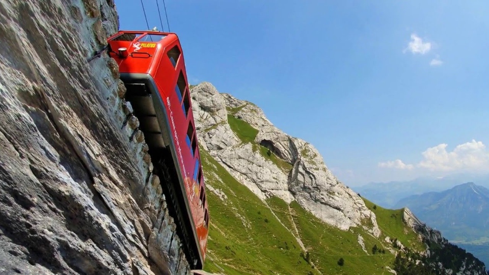alpnach pilatus railway switzerland