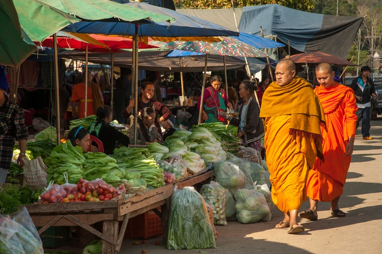Morning market, Mae Hong Son, Thailand | © Dirk Bleyer