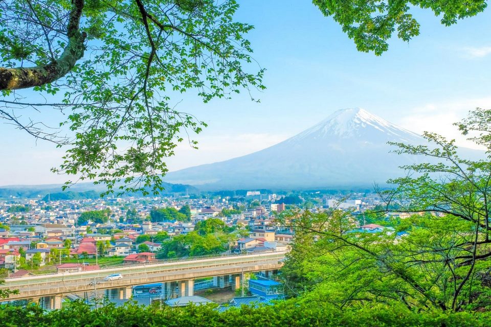 The Route to Mount Fuji