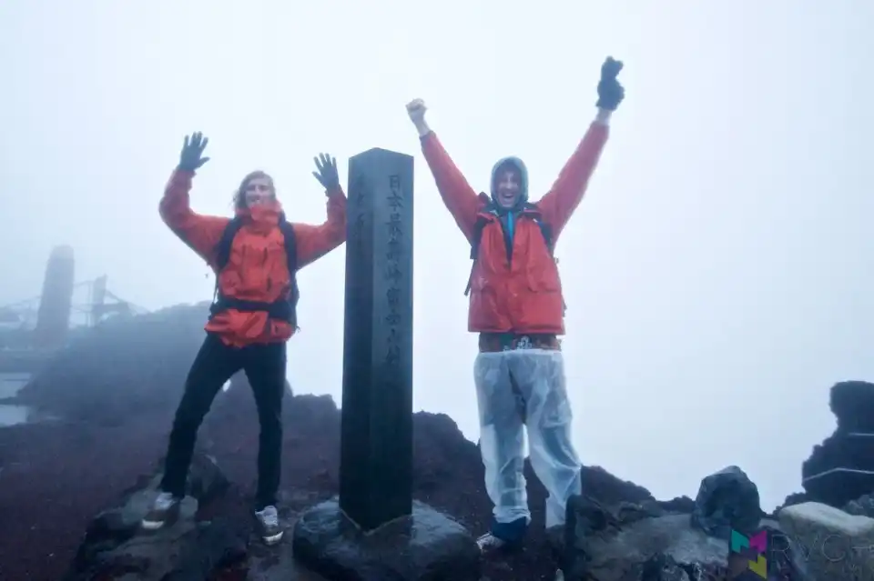 Top of Mt. Fuji