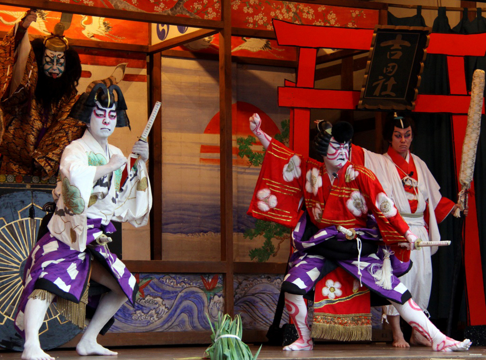 Performance at Kabuki Theater, Tokyo 2