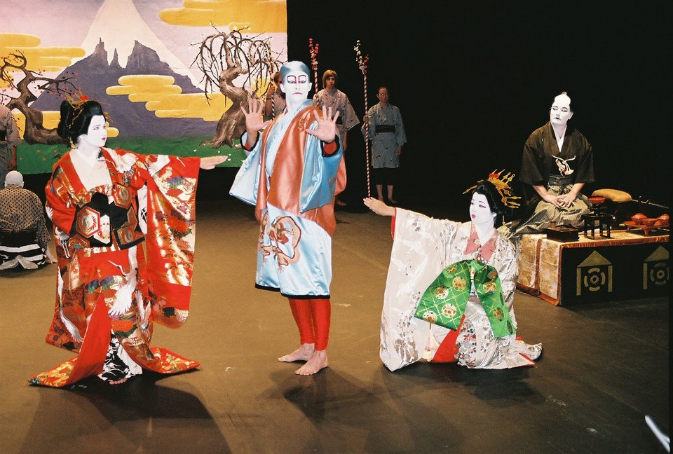 Performance at Kabuki Theater, Tokyo