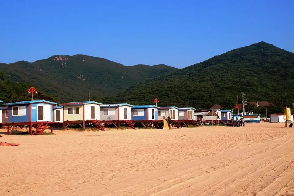 Hanagae Beach on Muuido Island, South Korea