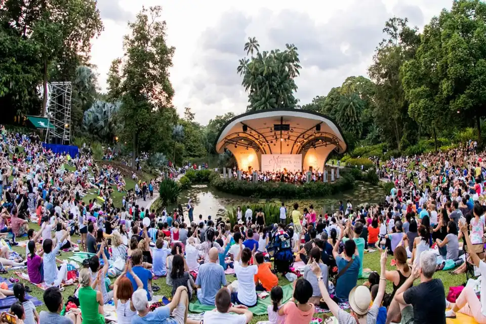 Free concert at Singapore Botanic Garden 2
