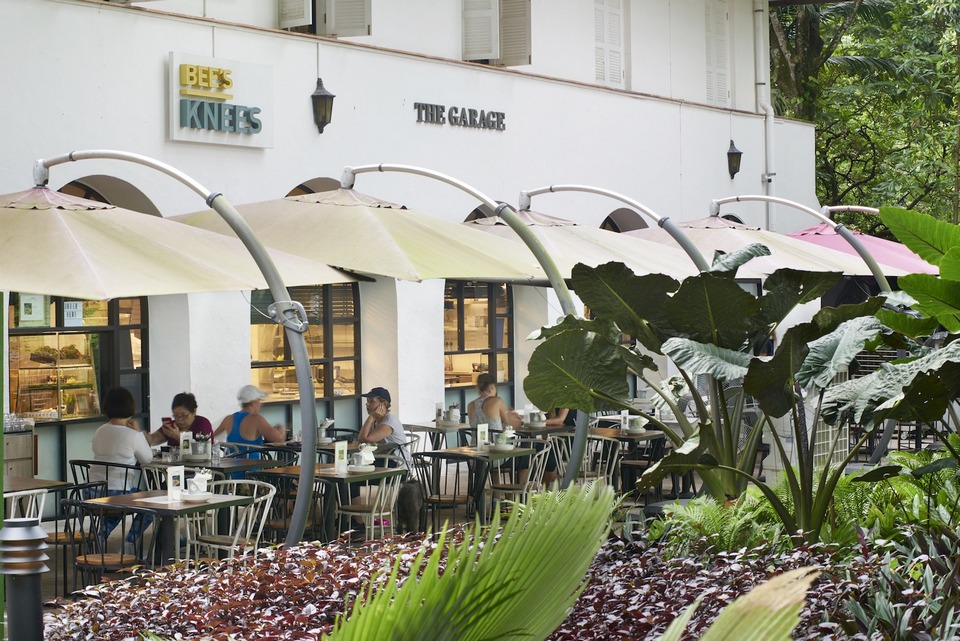 Coffee shop at Singapore Botanic Gardens