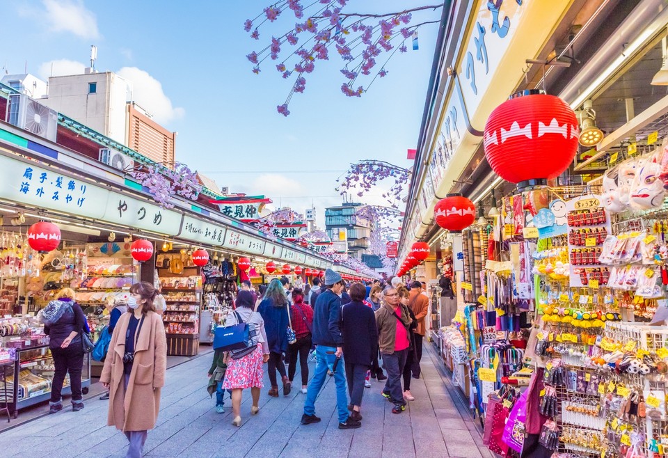 Nakamise, Asakusa, Japan