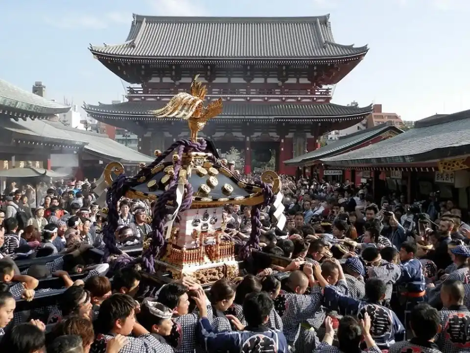 Sanja Matsuri festival, Asakusa, Tokyo, Japan
