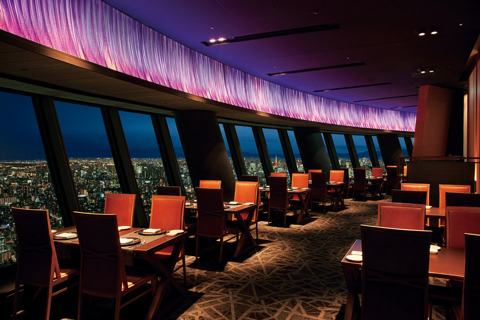 Sky Restaurant 634, Tokyo, Japan 2