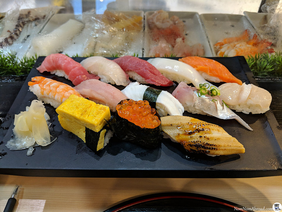 Tuna sushi in Sushi Zanmai, Ueno, Japan 2