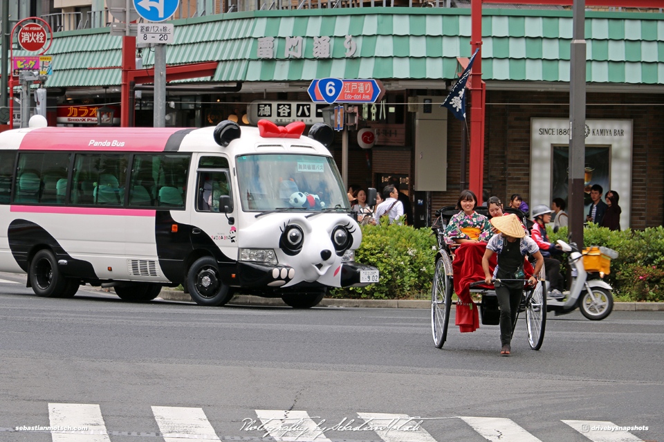 Coaster-Panda-Bus, Asakusa, Japan.@Sebastianmotsch.com