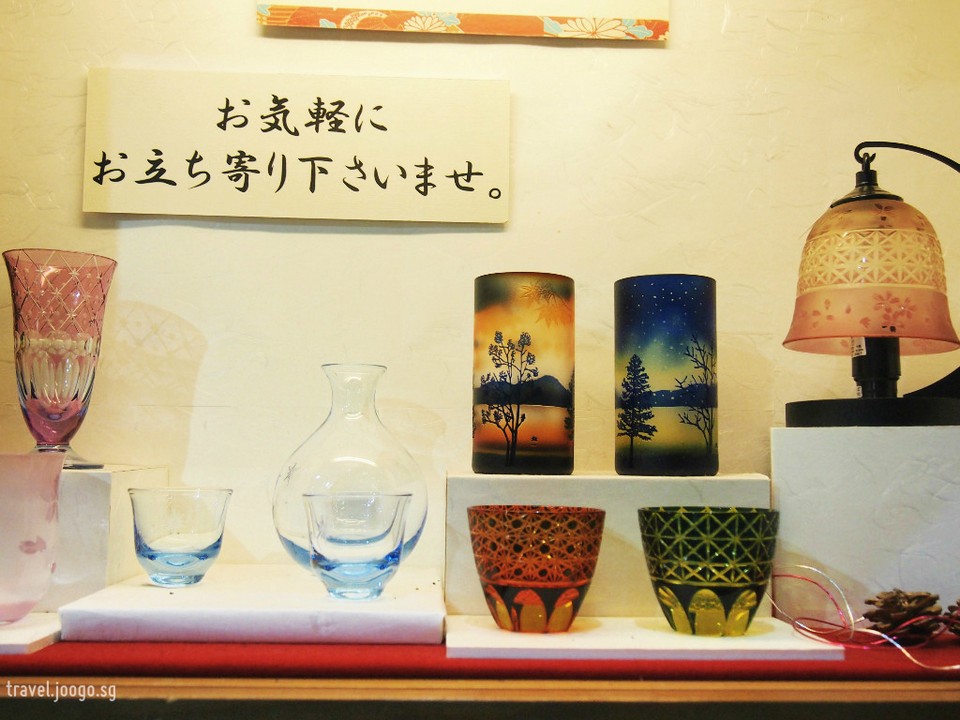 Glassware in Otaru, Japan.@travel.joogo.sg 2