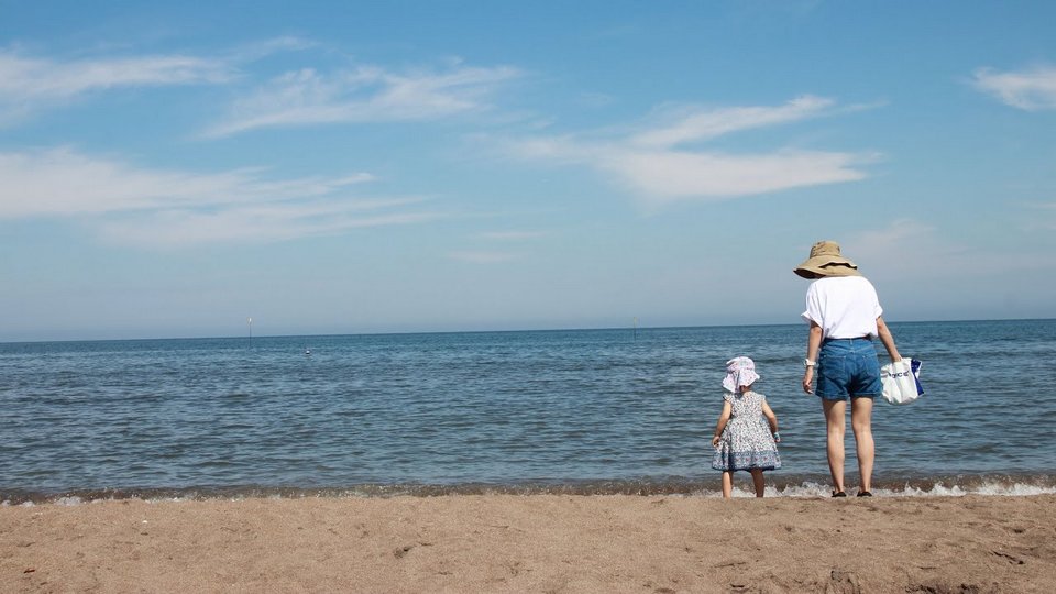 Otaru beach, Japan