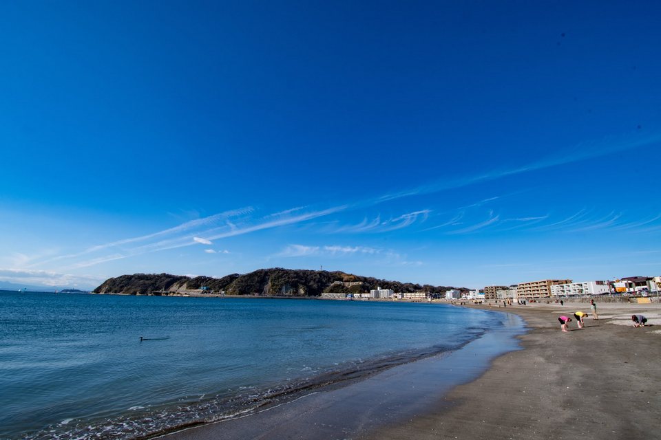 Ranshima beach, Otaru, Japan