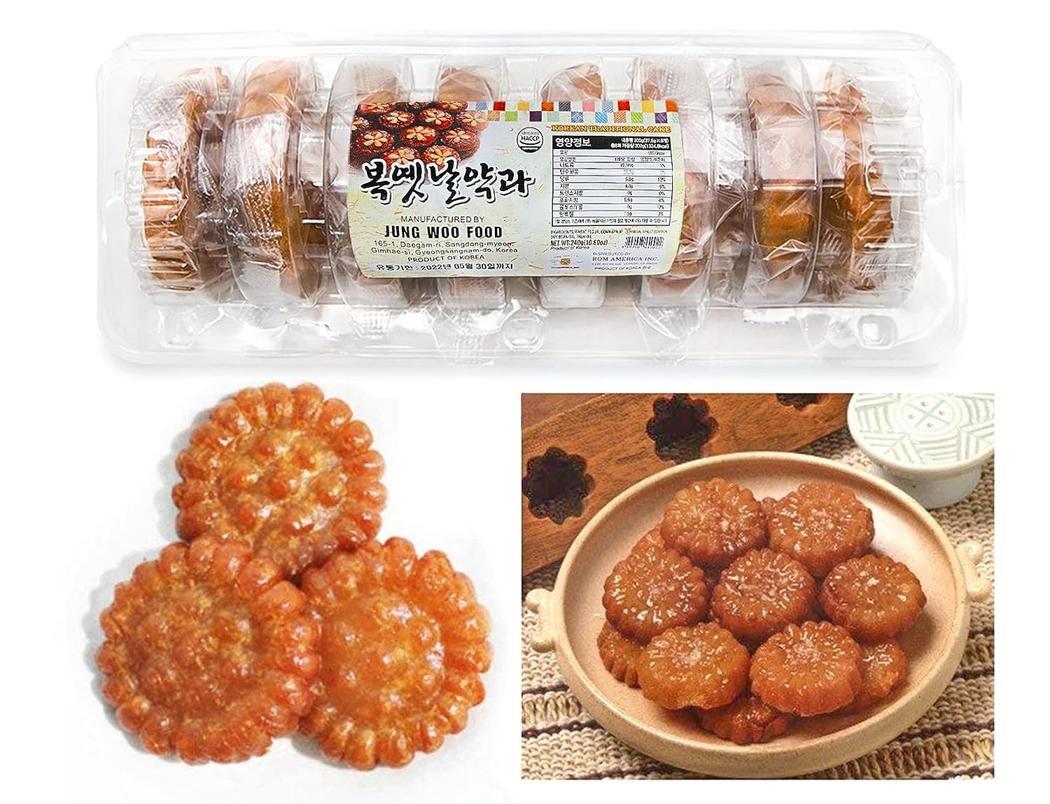2Yakgwa (Traditional Korean Honey Cookies)