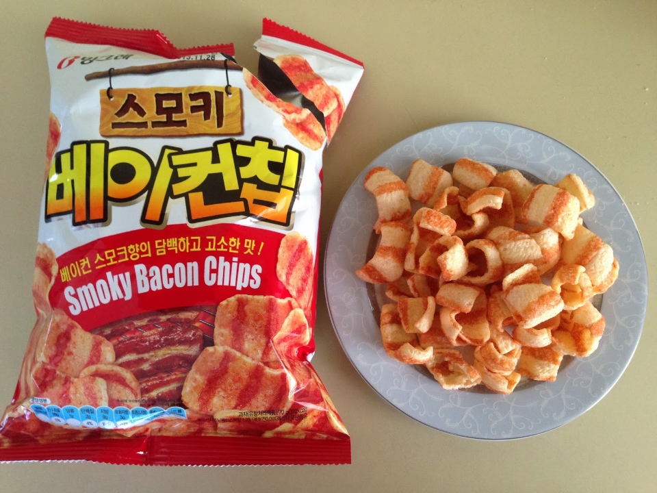 Korea Binggrae Smoky Bacon Chip Snack1