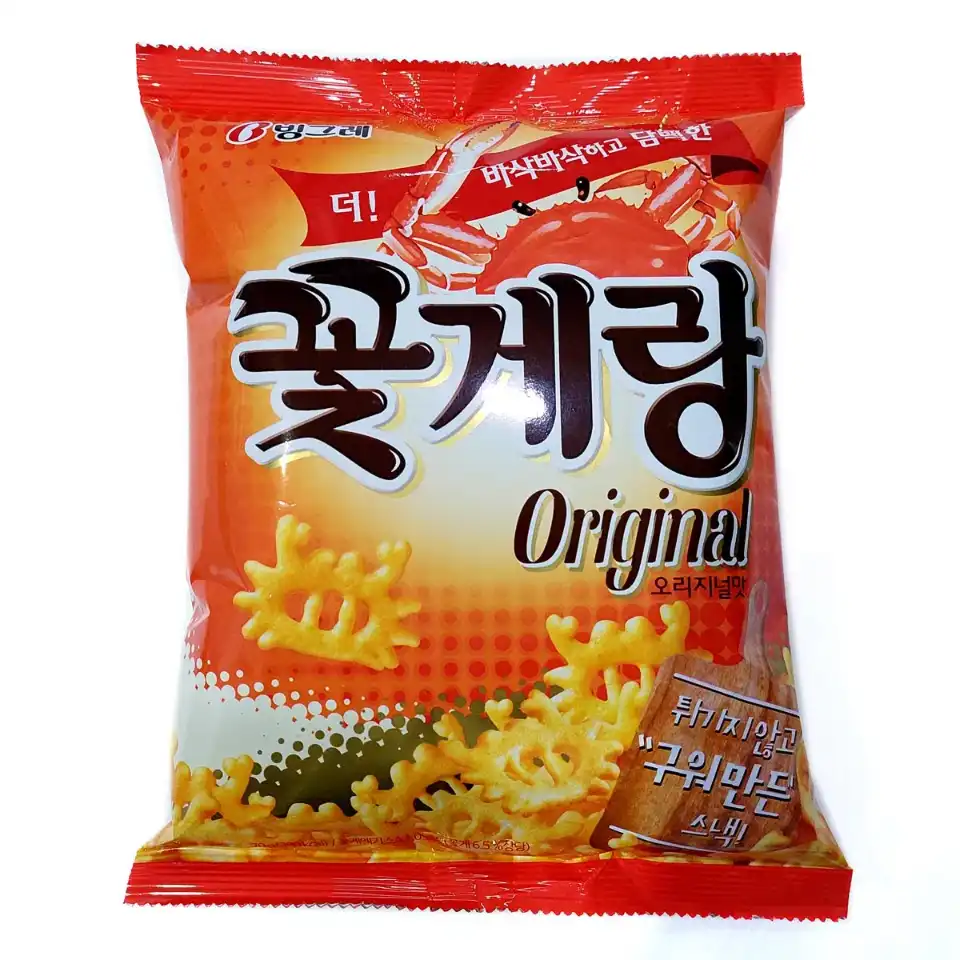 Korean Crunchy Crab Flavored Snack Chips1