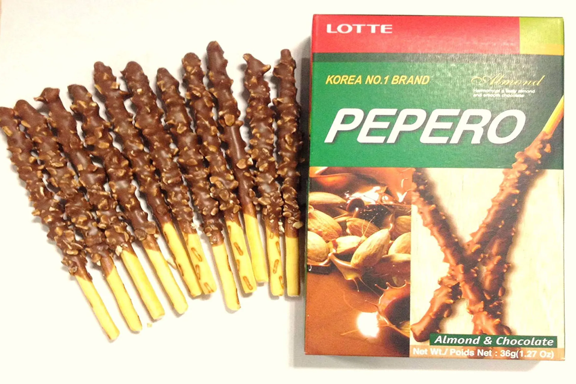 Lotte Pepero Chocolate Sticks Korean Snack1