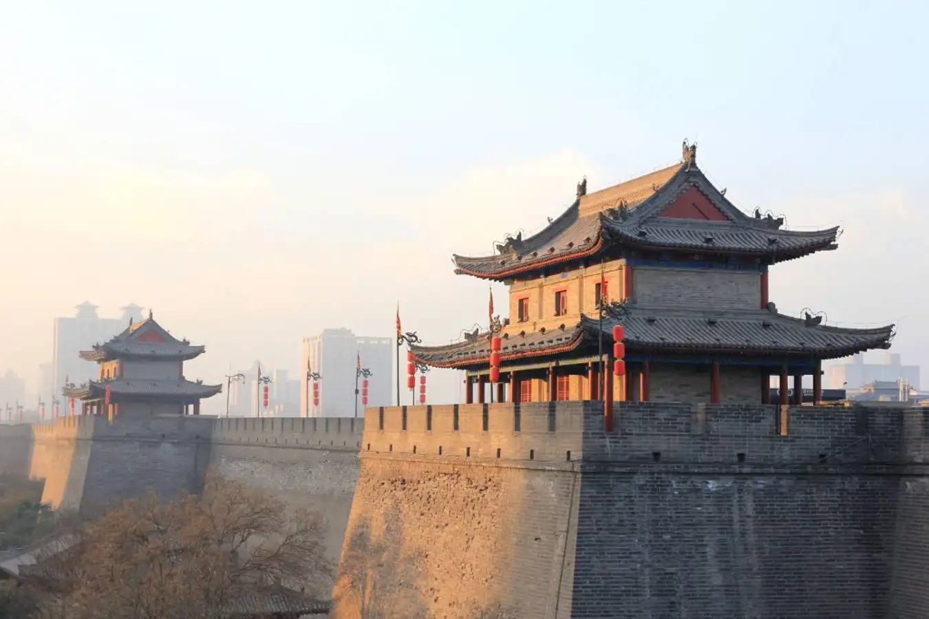 ming city wall xian