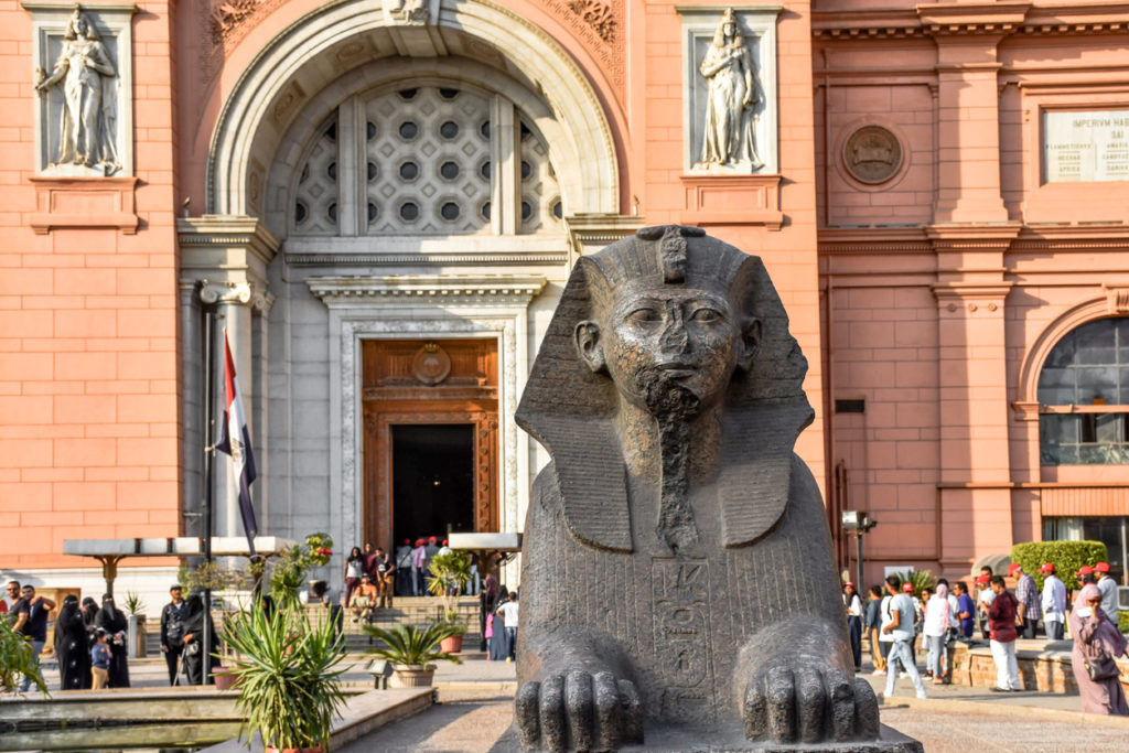 The Egyptian museum in Cairo