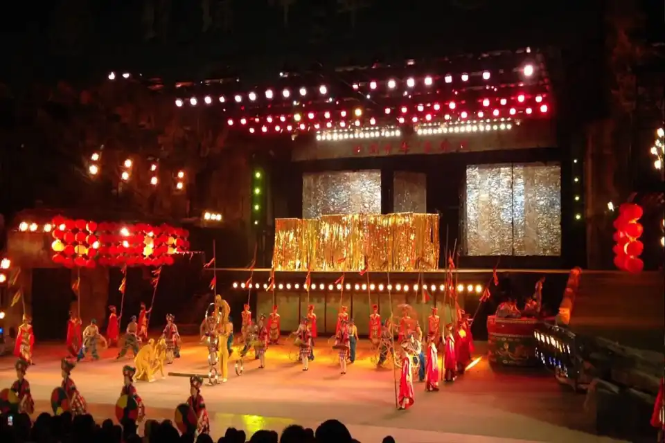 Dragon Phoenix dance china folk culture village shenzhen china (6)