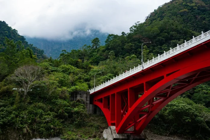 Shanyue suspension bridge taroko hualien