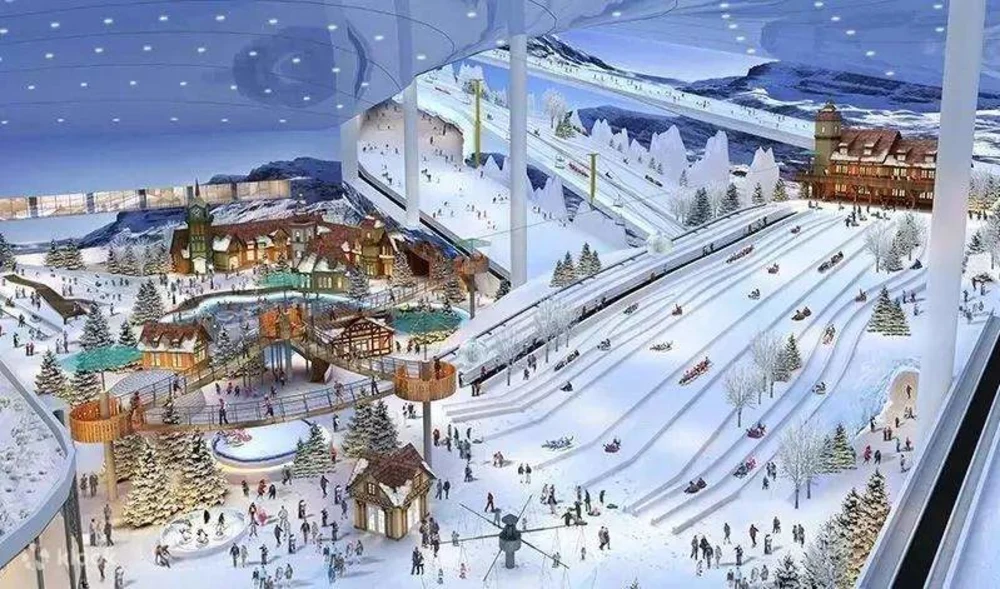 Sunac Snow Park in Guangzhou