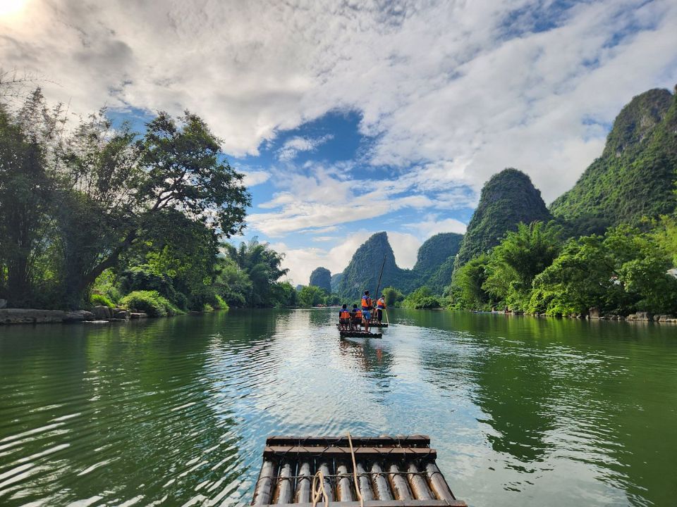 bamboo raft li river (1)