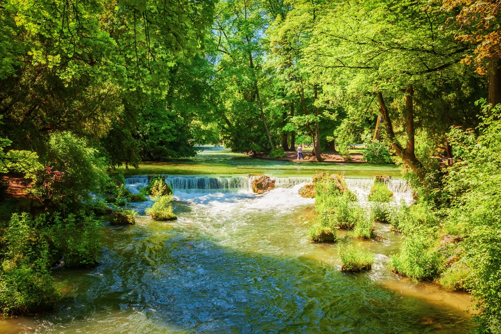 The English Garden (German- Englischer Garten)