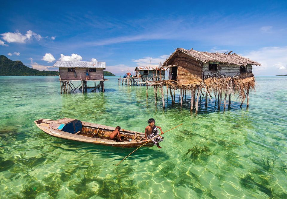 Bajau Laut Floating Village