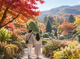 13 Ultra-Romantic Photo Spots on Nami Island in Autumn